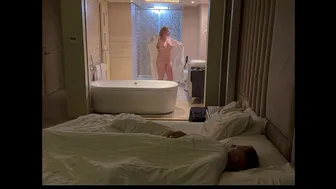 Sharing Bed/Hotel Room With My Step Sister Whilst On Vacation/Holiday