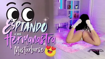 I see my stepsister while she's on a video call with her boyfriend | Agatha Dolly