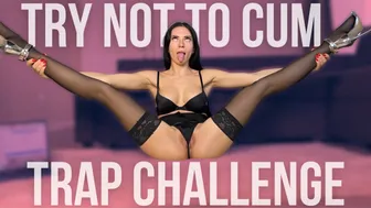 Try Not to CUM Trap Challenge - Edging JOI with Pussy and Tits