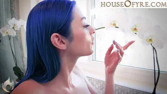 HOUSEOFYRE- Jewelz Blu shares her view on Sex Work & Fucks patient gentleman