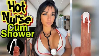 ROLEPLAY SEXY NURSE EMANUELLY RAQUEL COLLECTING SPERM SAMPLE