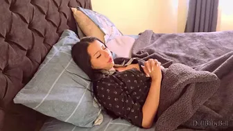 My stepsister comes home from work so stressed that she just wants to be alone