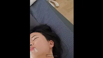 POV - hot homemade sex video with my asian girlfriend - vertical video