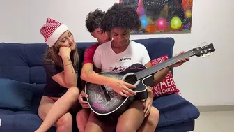 INTERRACIAL SEX. I fuck my stepmom and stepsister hard in the ass.