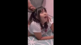 Delicious brunette fucking with boyfriend Peruvian porn