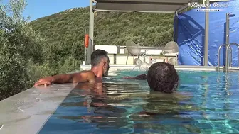 Behind The Scenes Of All Natural MILF Julia North Underwater Soft in the pool (1080)