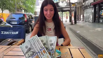 I Bought a Student's Panties at a Public Cafe and She Offered to Fuck - Katty West