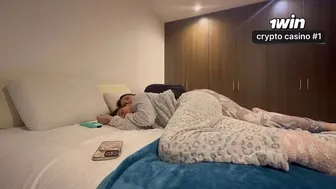 My husband's maid touches me in the bathroom and at night she spanks me with her rich lesbian ass wh