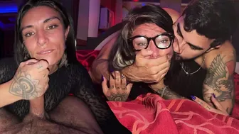 Her Throat and her Pussy are Destroyed by my Cock!