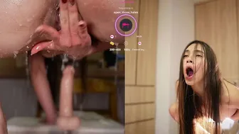 LANA KANE CB DRIVES ON COCK AND CUM TIDE