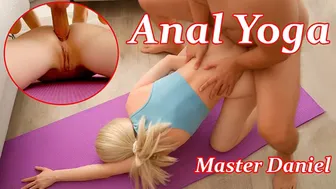 The yoga instructor got a hard anal, ass gaping and a loud shaking orgasm.
