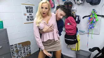 “Put the Lingerie Back!” Shoplifting MILF Gets Caught and Pounded Roughly by a No-Nonsense Cop