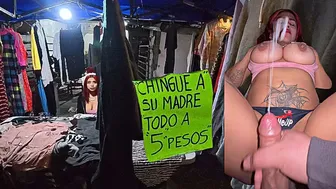 Me Culeo a la Tetona del Tianguis