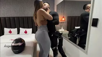 Adrenaline and a wet pussy on two wheels after a hot chat with my friend's girlfriend?