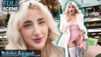 Public Agent FULL SCENE - Privately Educated British College blonde has a tight wet pussy