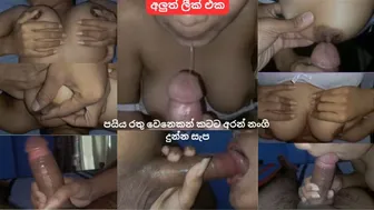 ක්ලාස් කට් කරලා රූම් ඇද්දා| Sri lankan Hot Couple Romantic Hardcore cock sucking