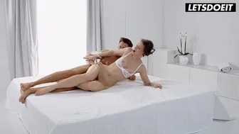Riding His Dick Cowgirl Till Her Hairy Pussy Stretches Around Every Inch