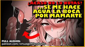 AMIGA TIERNA se vuelve PUTA al MAMARTE [garganta/sexo oral] ASMR RolePlay Hentai